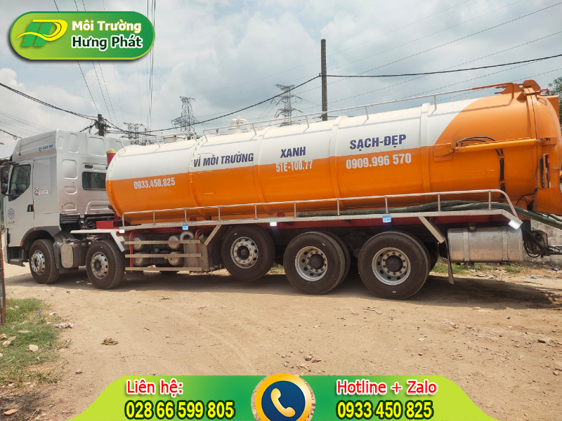 Dịch vụ h&uacute;t nước thải c&ocirc;ng nghiệp