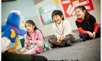 Học tiếng Hàn cùng với trẻ em ở nhà