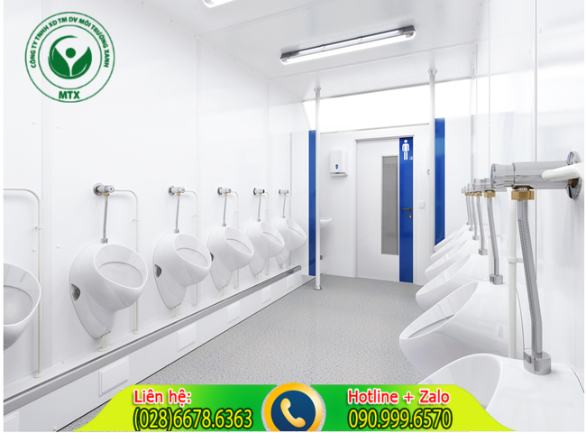 Dịch vụ cho thu&ecirc; nh&agrave; vệ sinh c&ocirc;ng cộng với những đặc điểm vượt trội