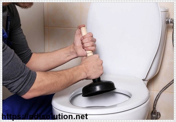 giải quyết bồn cầu