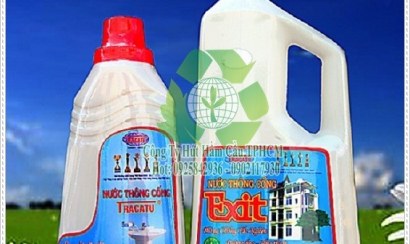 Cách sử dụng viên tẩy bồn cầu.