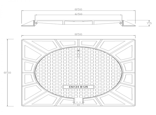 kích thước hố ga