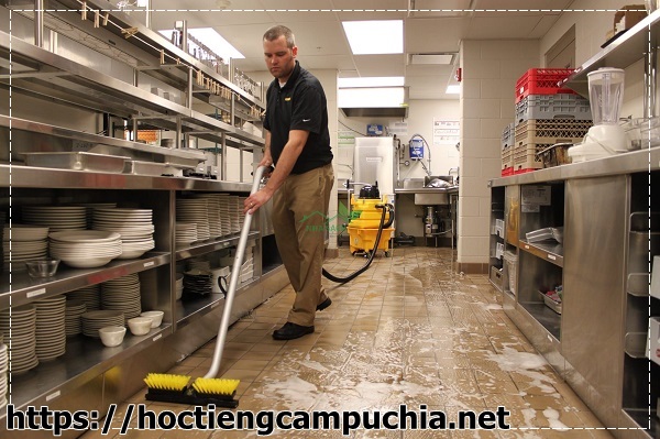 C&aacute;ch vệ sinh nh&agrave; h&agrave;ng gi&uacute;p nh&agrave; bếp lu&ocirc;n sạch sẽ