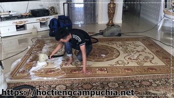 Dịch vụ giặt thảm c&oacute; c&aacute;ch vệ sinh thảm s&agrave;n nh&agrave; chuẩn