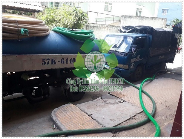 Dịch vụ hút hầm cầu quận 6 giá rẻ